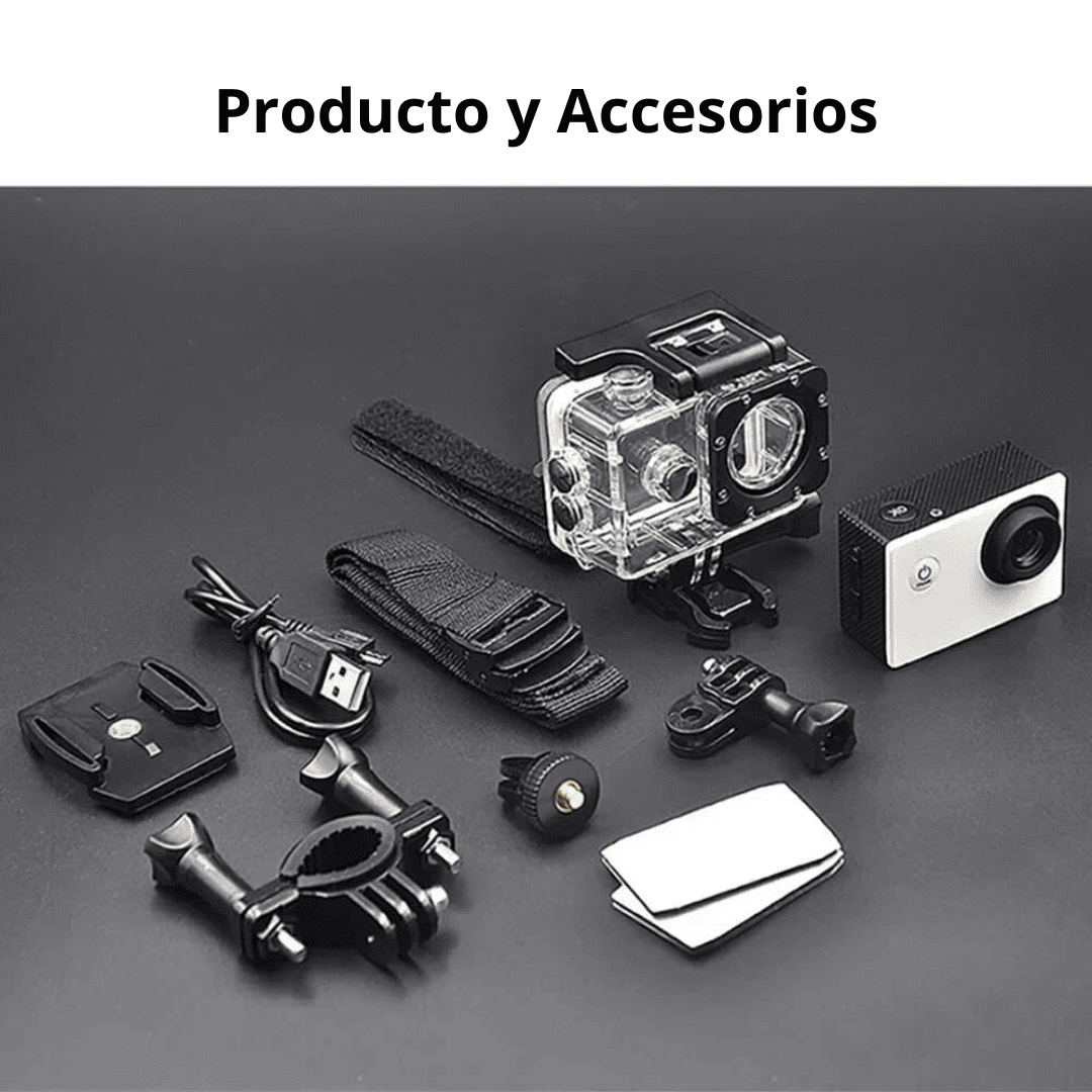 SPORTS™ Cámara 4K Ultra HD, WI-FI