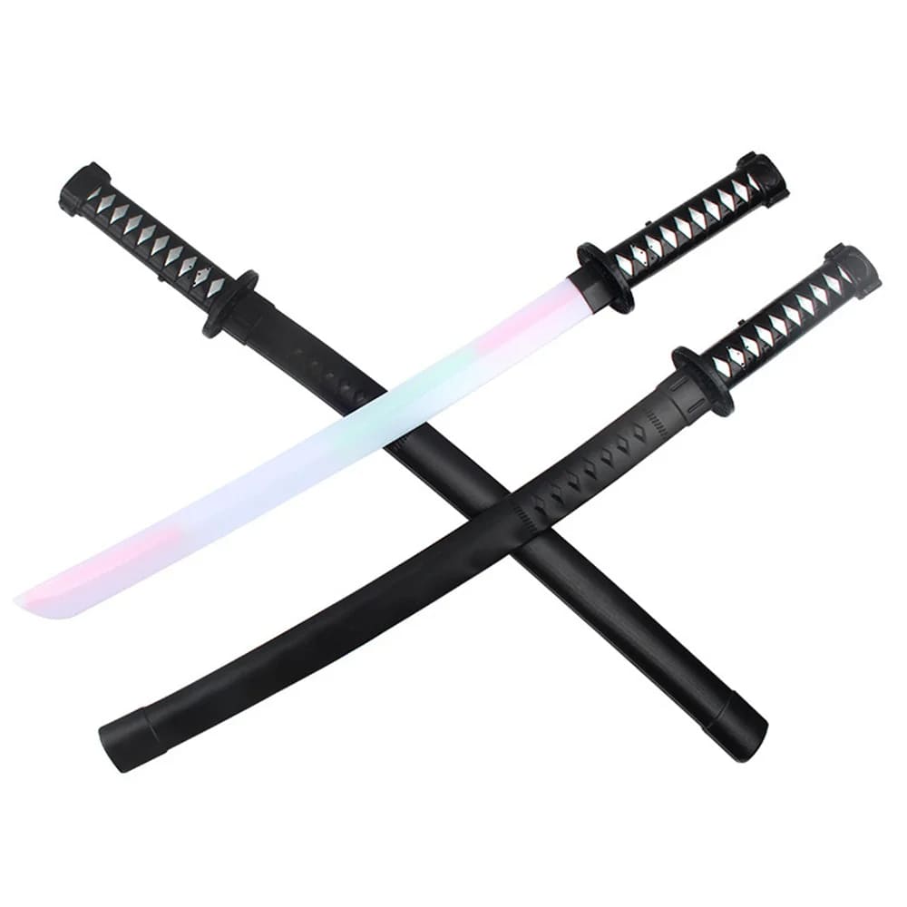 Katana-Sable de luz LED y Sonido, Cosplay