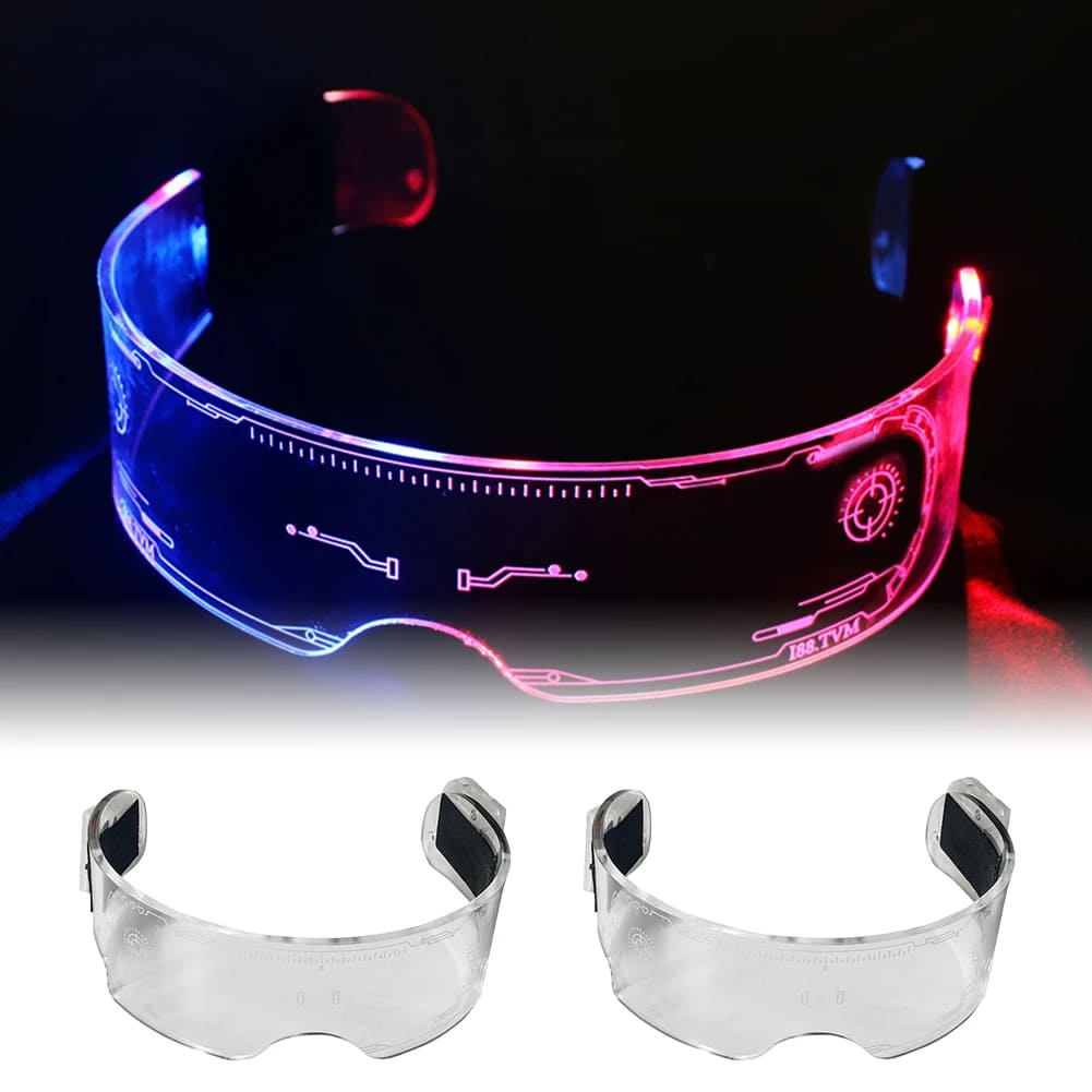 Gafas LED Cyberpunk Multicolor