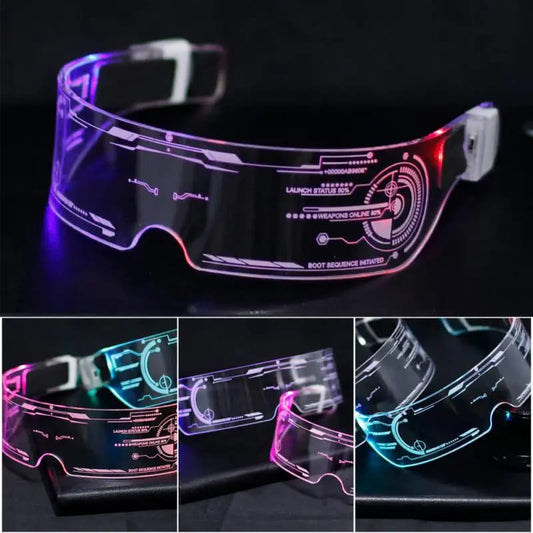 Gafas LED Cyberpunk Multicolor