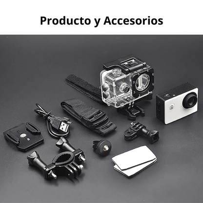 SPORTS™ Cámara 4K Ultra HD, WI-FI