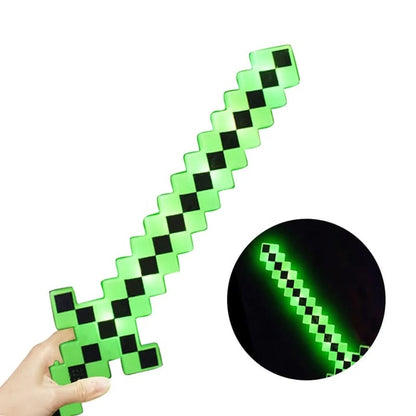 Espada Minecraft Pixel  LED y Sonido