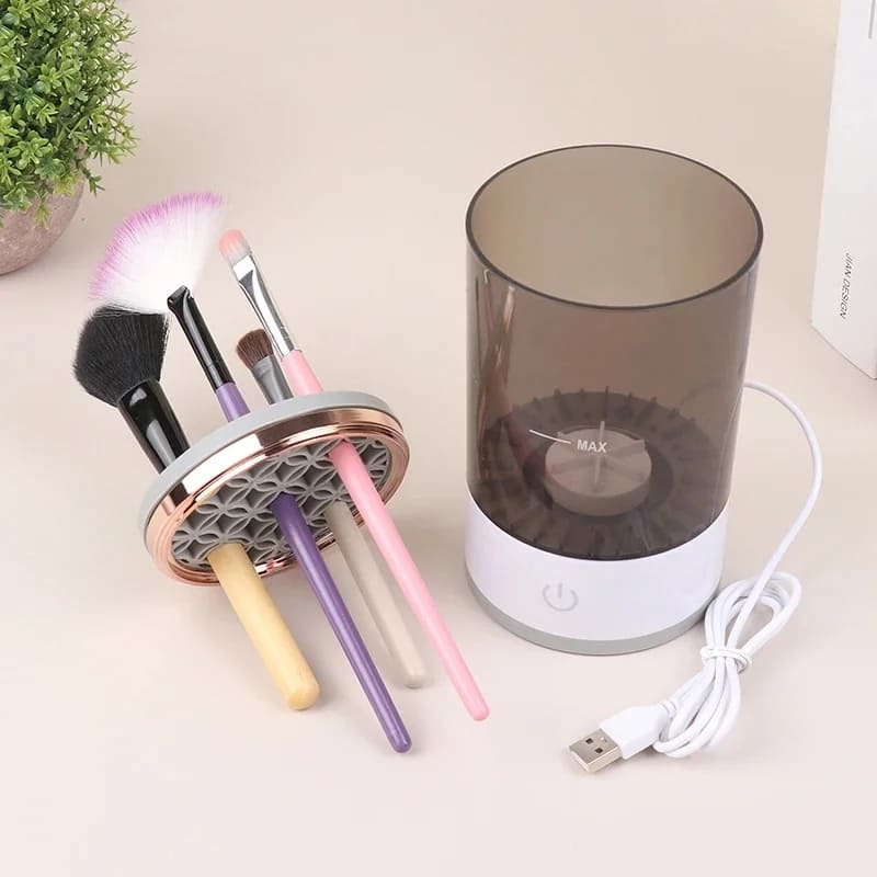 Limpiador De Brochas Eléctrico para Maquillaje