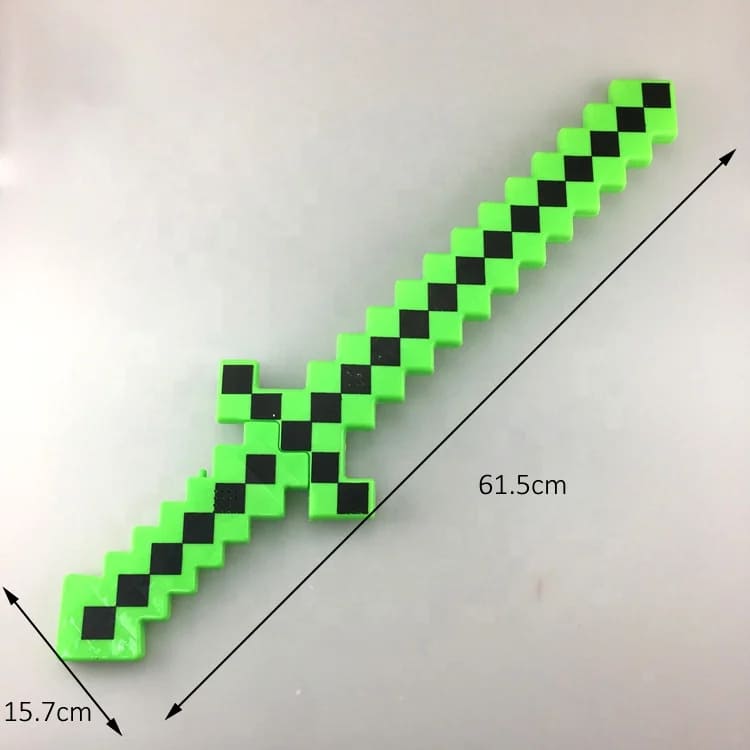 Espada Minecraft Pixel  LED y Sonido