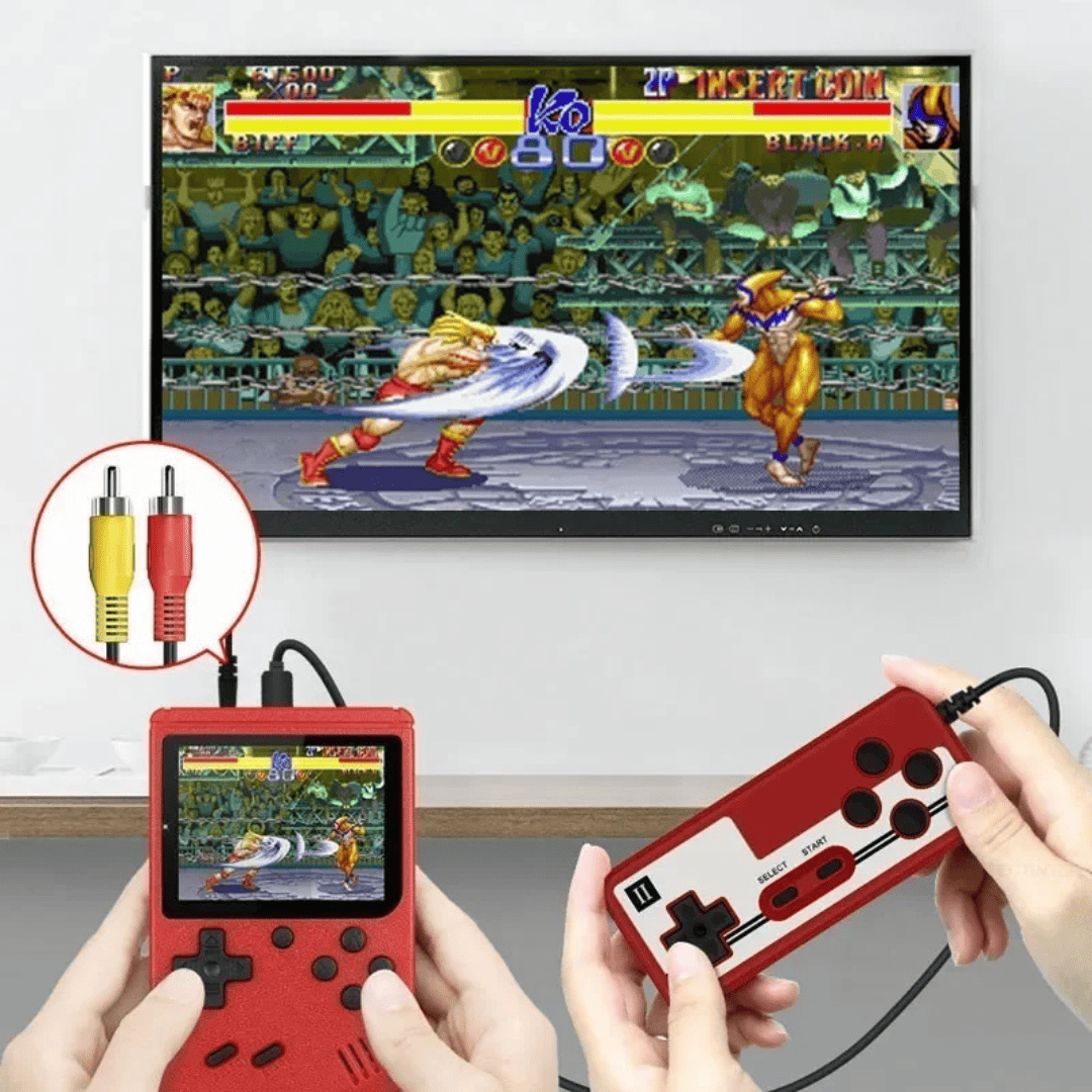 Mini Consola Videojuegos Retro 500 EN 1