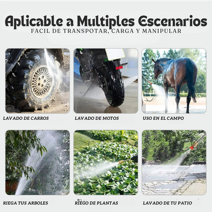 Hidrolavadora Doble Batería Inalámbrica