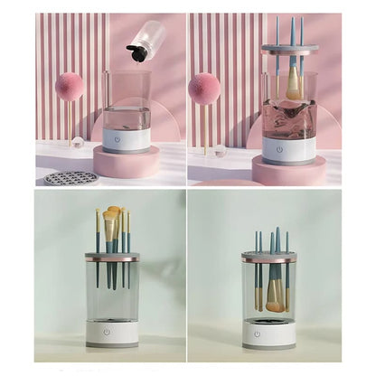 Limpiador De Brochas Eléctrico para Maquillaje