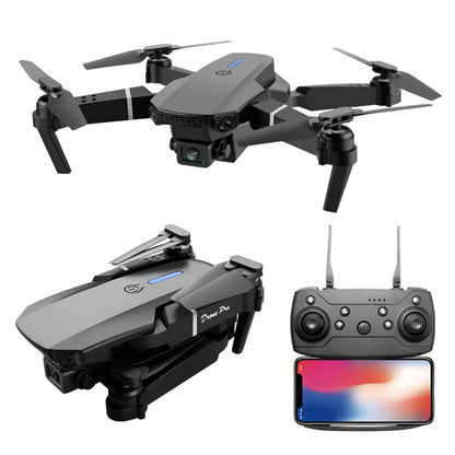 Dron con Cámara Dual 4K, E88 PRO
