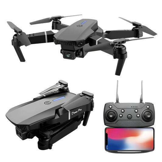 Dron con Cámara Dual 4K, E88 PRO
