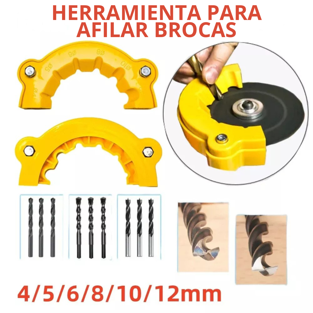afilador de brocas para pulidora