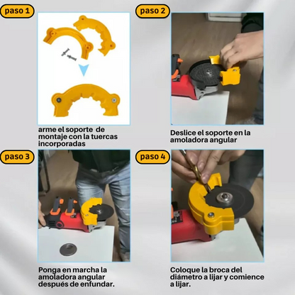 afilador de brocas para pulidora