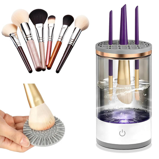 Limpiador De Brochas Eléctrico para Maquillaje